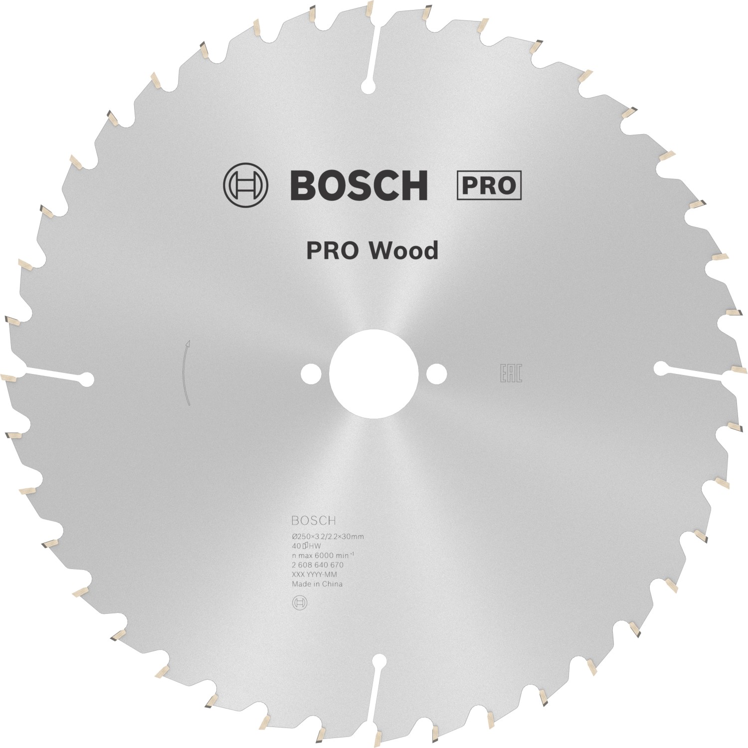 Bosch Kreissägeblatt Optiline Wood für Tischkreissägen Ø 250 mm Bosch Kreissägeblatt Optiline Wood für Tischkreissägen Ø 250 mm von Bosch PRO