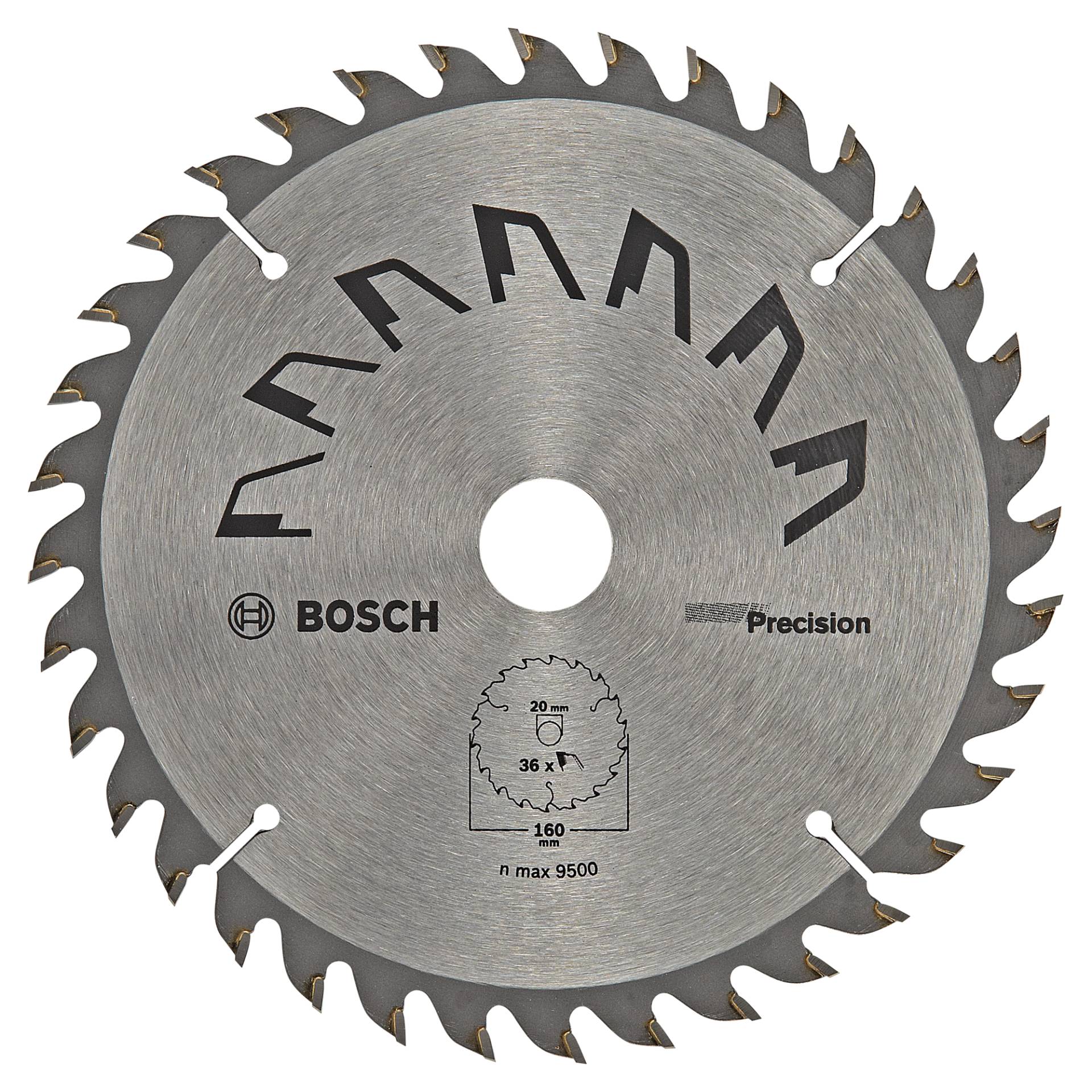 Bosch Kreissägeblatt 'Precision' Ø 160 mm Bosch Kreissägeblatt 'Precision' Ø 160 mm von Bosch