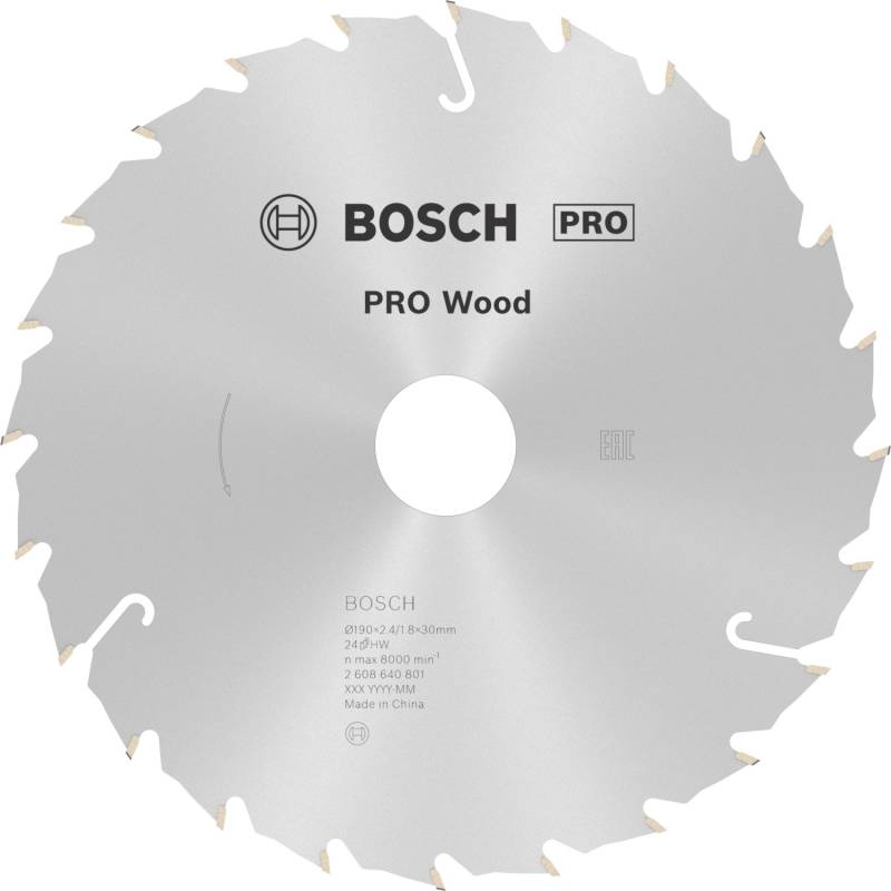 Bosch Kreissägeblatt Pro Speedline 190 mm x 30 mm von Bosch PRO