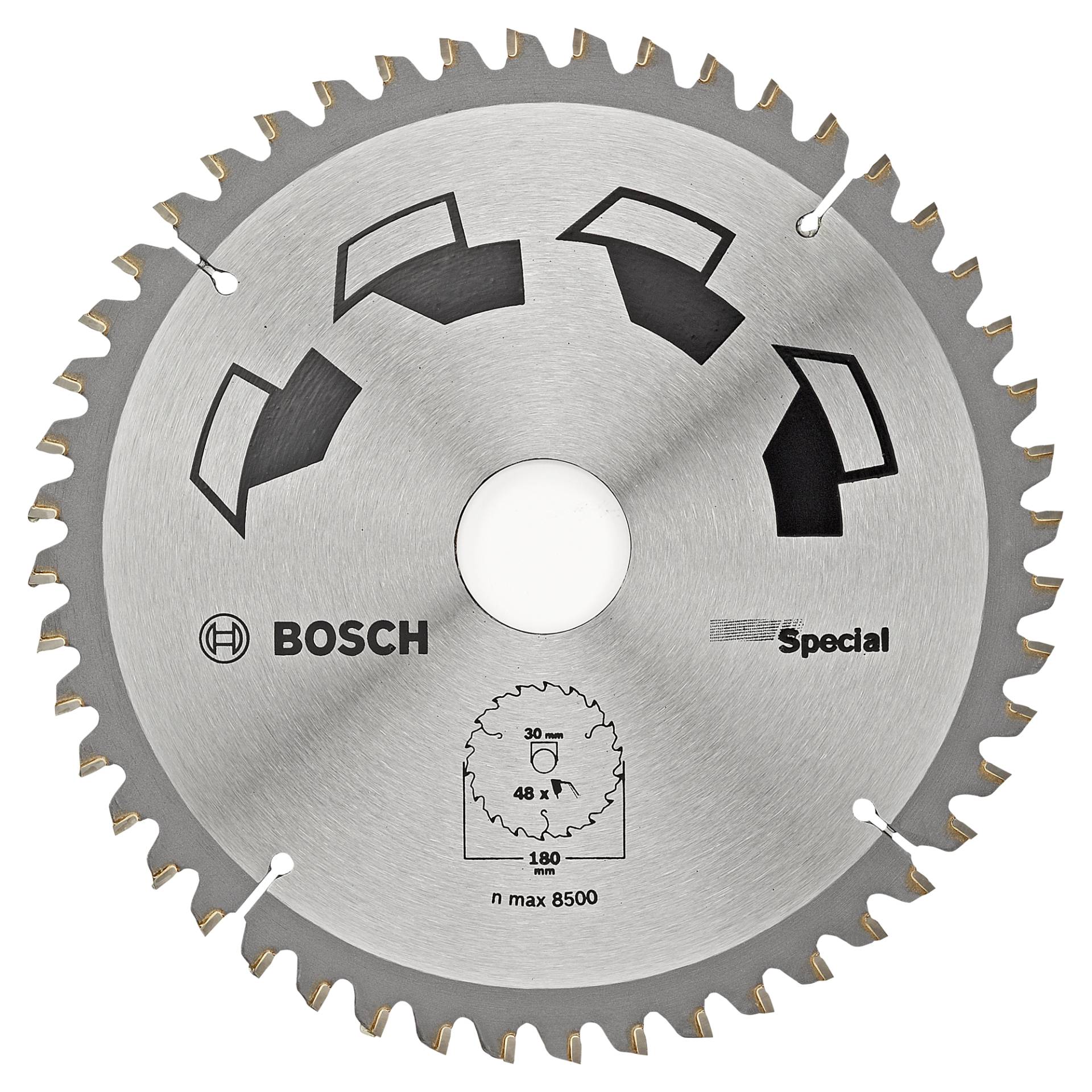 Bosch Kreissägeblatt 'Special' 48 Zähne Ø 180 mm Bosch Kreissägeblatt 'Special' 48 Zähne Ø 180 mm von Bosch