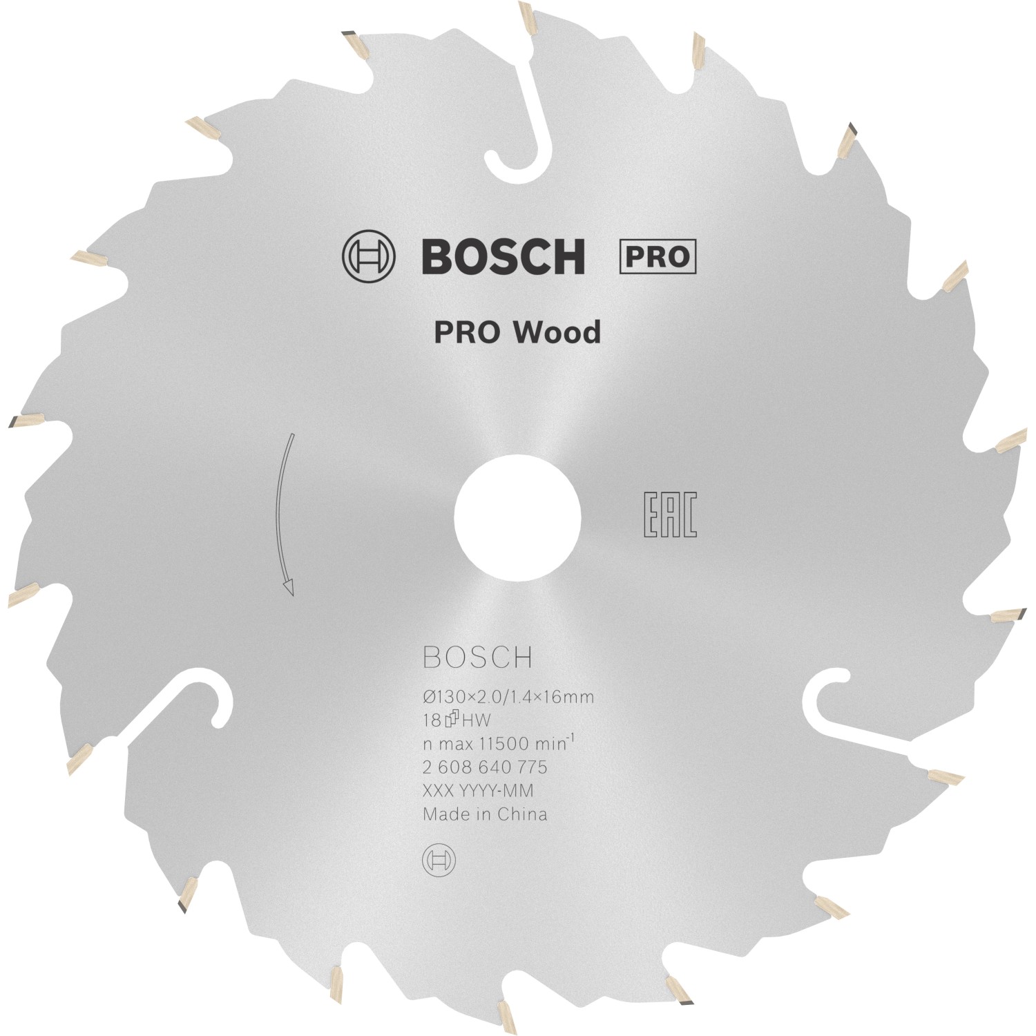 Bosch Kreissägeblatt Speedline Wood 130 mm x 16 mm x 2 mm Bosch Kreissägeblatt Speedline Wood 130 mm x 16 mm x 2 mm von Bosch PRO
