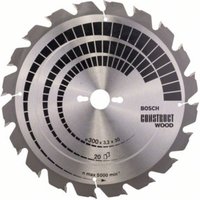 Bosch Kreissägeblatt Standard Holz Für Tischkreissägen (nagelfest) 30 mm von Bosch