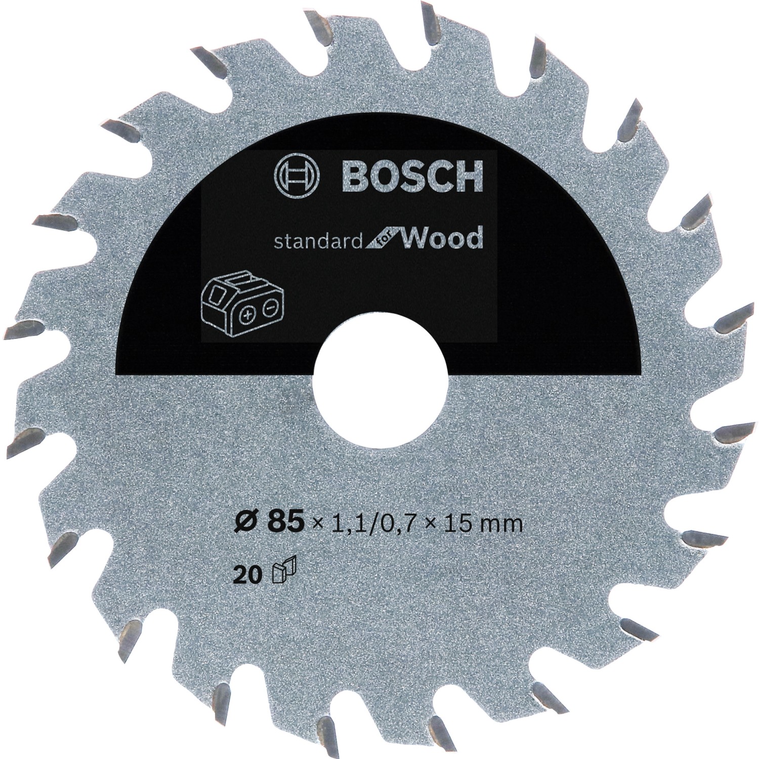 Bosch Kreissägeblatt für Akkusägen Standard for Wood Bosch Kreissägeblatt für Akkusägen Standard for Wood von Bosch PRO