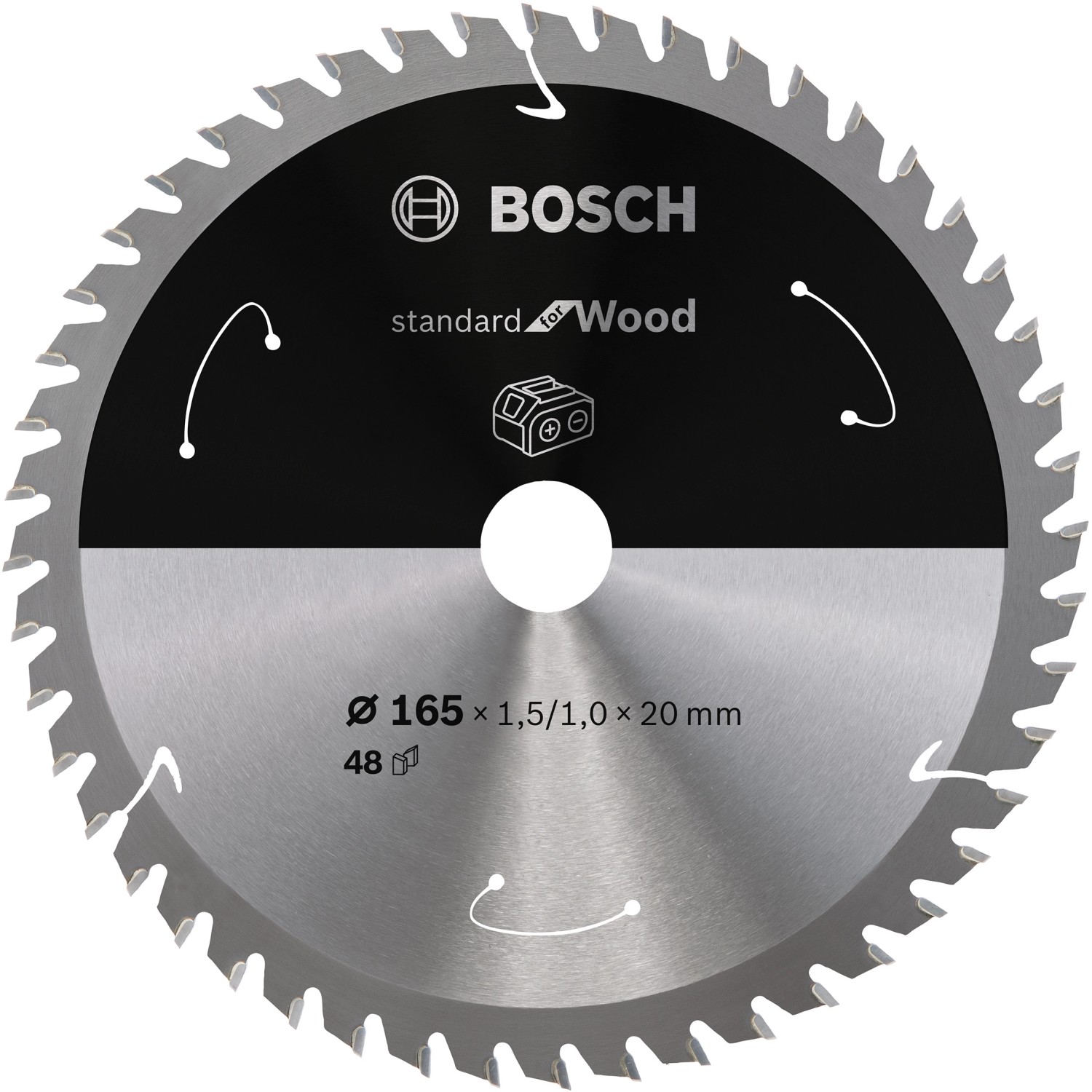 Bosch Kreissägeblatt für Akkusägen Standard for Wood Bosch Kreissägeblatt für Akkusägen Standard for Wood von Bosch PRO