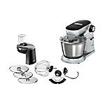 Bosch Küchenmaschine MUM9D33S11 1300 W Edelstahlschale, Gehäusemetall Schwarz, Silber von Bosch