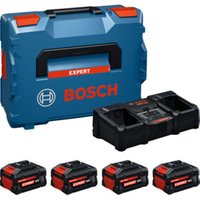 Bosch L-BOXX Batterie/Ladegerät Set 2x EXBA18V-55 + 2x EXBA18V-80 + EXAL18V2-320; C Bosch L-BOXX Batterie/Ladegerät Set 2x EXBA18V-55 + 2x EXBA18V-80 + EXAL18V2-320; C von Bosch