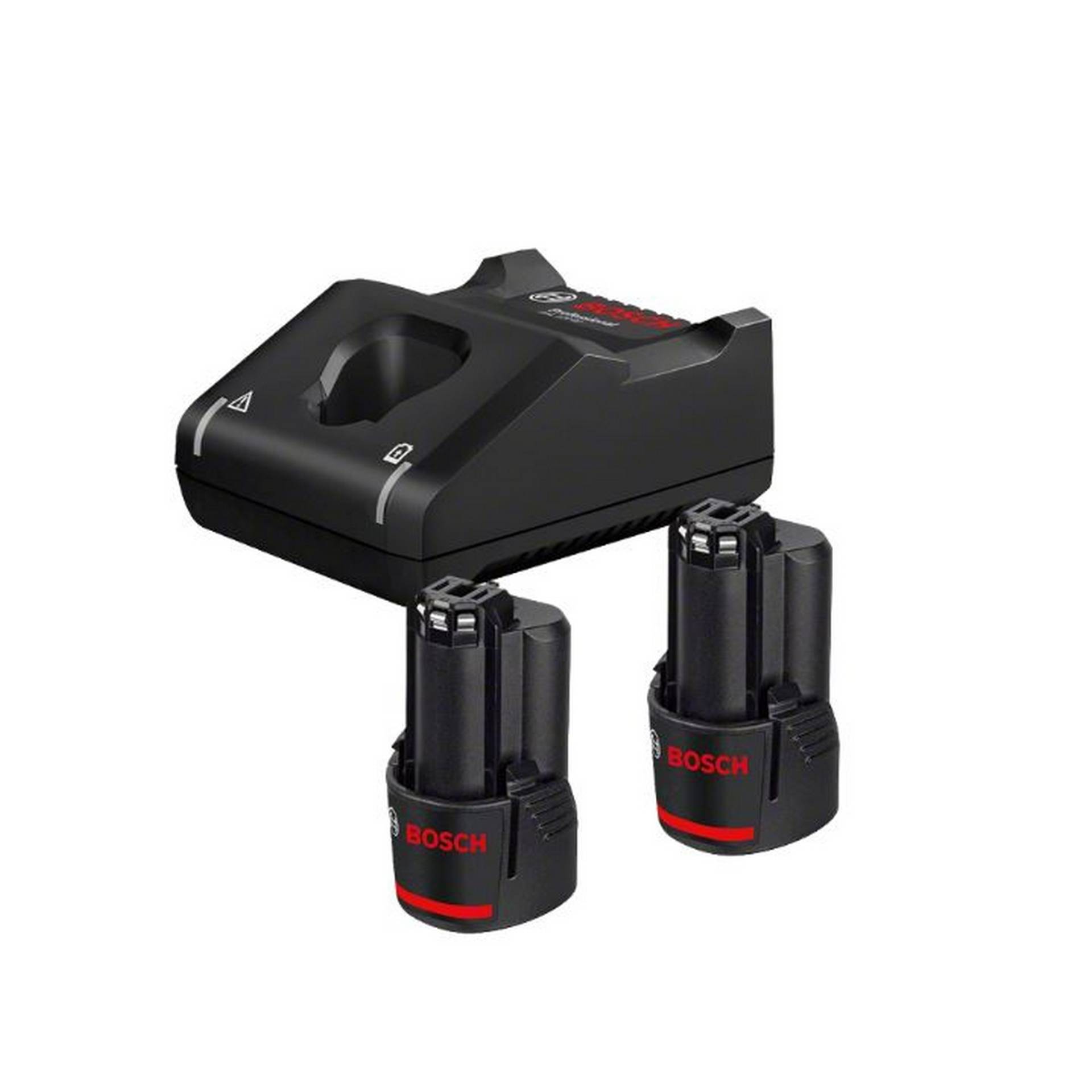 Bosch Akku-Set 'Professional' AL 1130 CV GBA 12 V mit Ladegerät und 2 Akkus Bosch Akku-Set 'Professional' AL 1130 CV GBA 12 V mit Ladegerät und 2 Akkus von Bosch