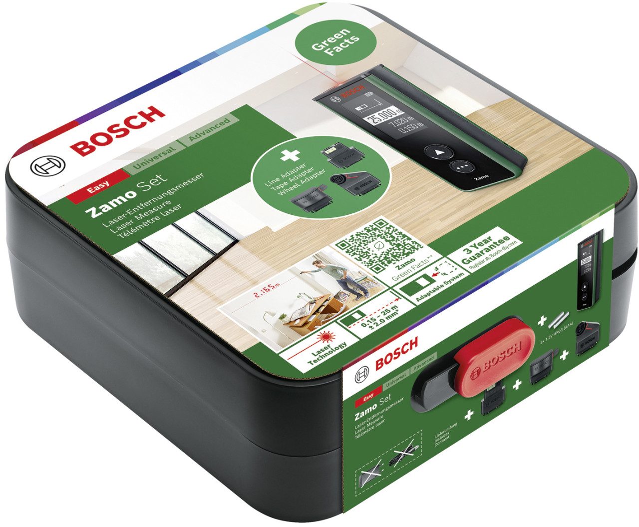 Bosch Laser-Entfernungsmesser Zamo IV bis 25 m über USB-C aufladbar Bosch Laser-Entfernungsmesser Zamo IV bis 25 m über USB-C aufladbar von Bosch
