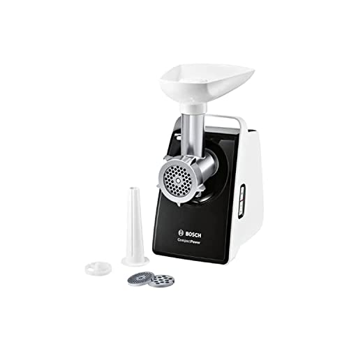 Bosch MFW3X10B CompactPower Fleischwolf, 2000 W, Weiß von Bosch