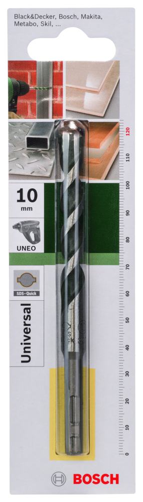 Bosch Mehrzweckbohrer Ø 10 mm, 120 mm, SDS Quick von Bosch