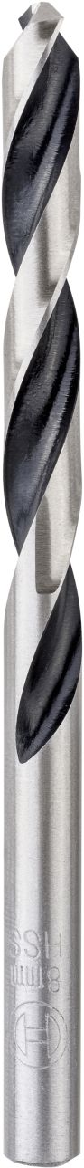 Bosch Metallbohrer 8 x 75 x 117 mm HSS PointTeQ Rundschaft von Bosch