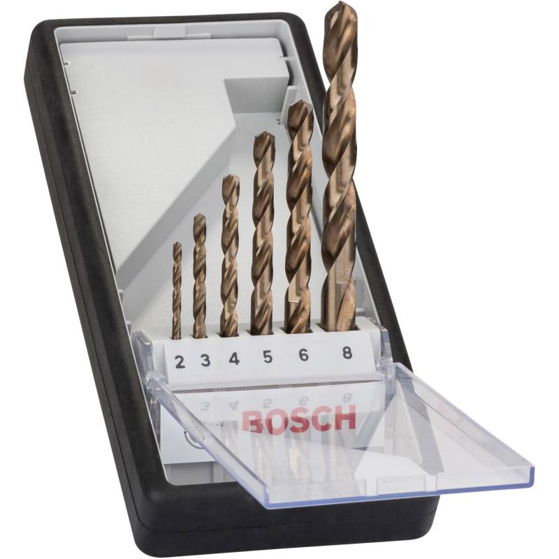 Bosch Metallbohrer-Set Pro Robust Line HSS-Co 6-teilig Bosch Metallbohrer-Set Pro Robust Line HSS-Co 6-teilig von Bosch PRO