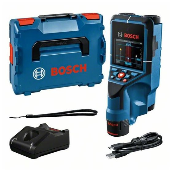 Bosch - Ortungsgerät Wallscanner D-tect 200 C mit 1x Akku GBA 12V 2.0Ah von Bosch
