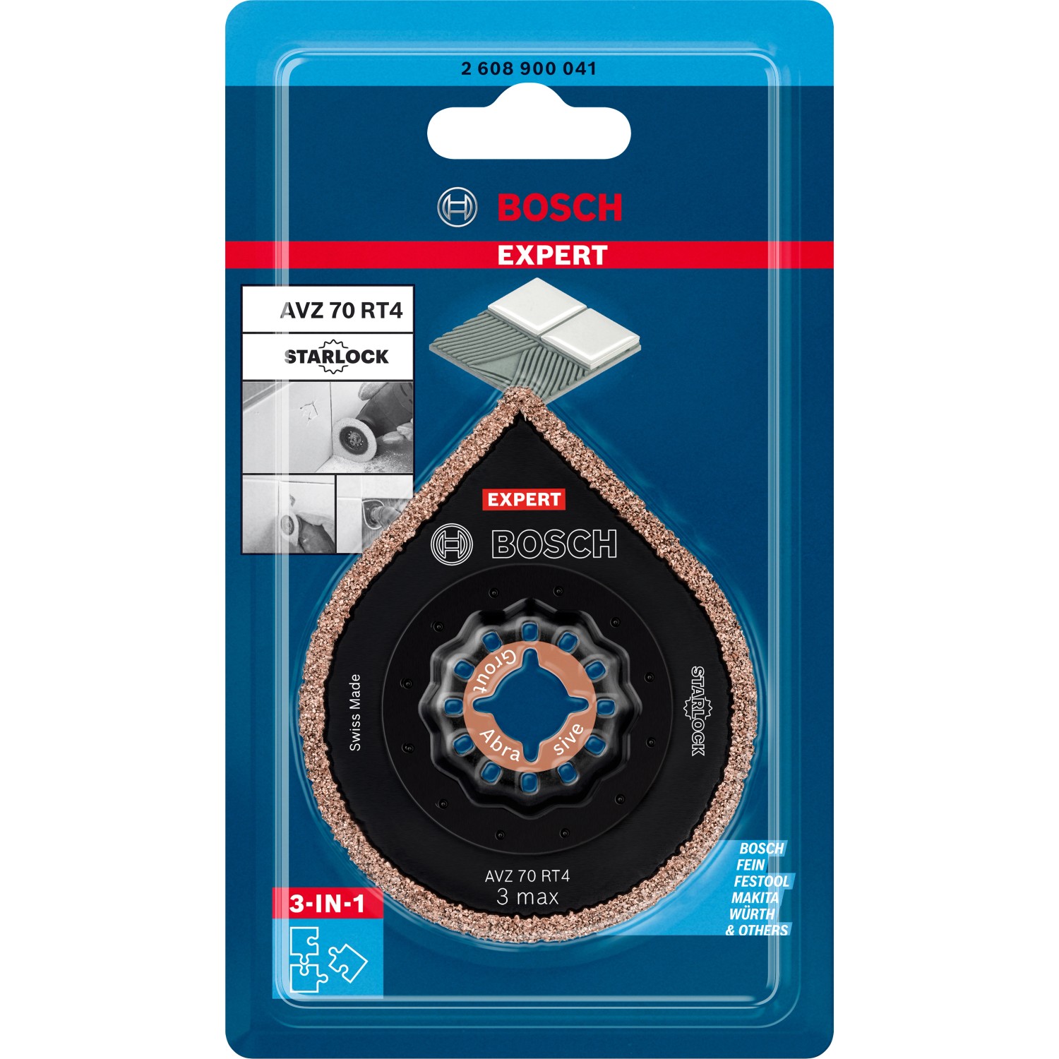 Bosch Platten zum Entfernen von Fugen Expert 3 max AVZ 70 RT4 Bosch Platten zum Entfernen von Fugen Expert 3 max AVZ 70 RT4 von Bosch Expert