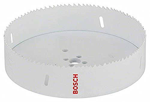 Bosch Professional 1x Lochsäge HSS Bimetall für Standardadapter (für Metall, Aluminium, rostfreiem Edelstahl, Kunststoffen und Holz, Ø 177 mm, Zubehör Bohrmaschine) von Bosch Accessories