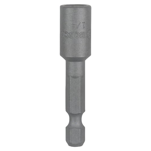 Bosch Professional Steckschlüssel für Sechskantschrauben (Schlüsselweite: 1/4", Länge: 50 mm) von Bosch Accessories