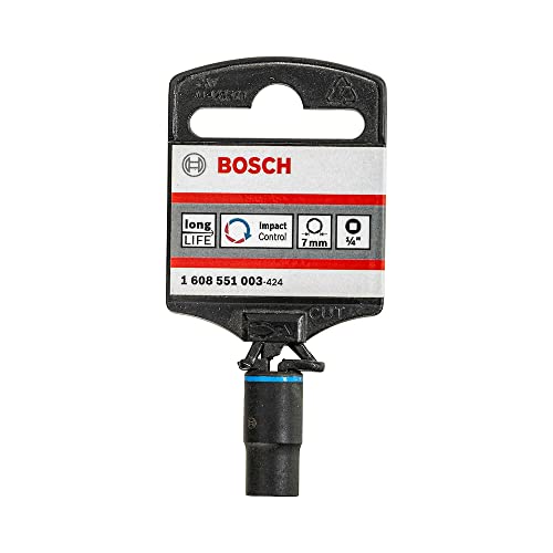 Bosch Professional Steckschlüsseleinsatz mit 1/4"-Innenvierkantaufnahme für Sechskantschrauben (Schlüsselweite: 7 mm) von Bosch Accessories
