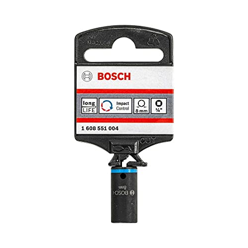 Bosch Professional Steckschlüsseleinsatz mit 1/4"-Innenvierkantaufnahme für Sechskantschrauben (Schlüsselweite: 8 mm) von Bosch Accessories