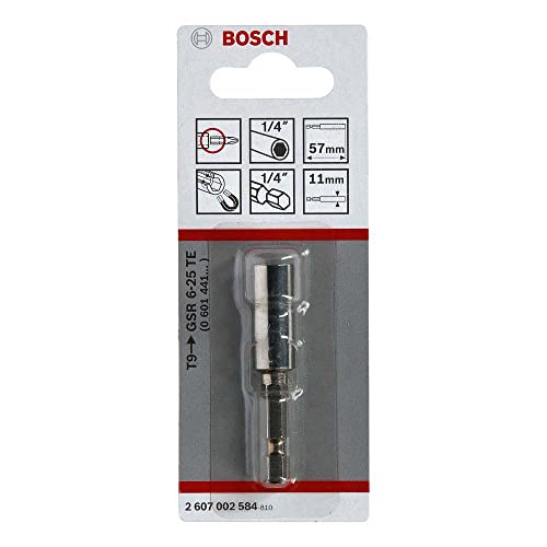 Bosch Accessories Professional Universalhalter mit Dauermagnet und Sprengring mit 1/4"-Sechskantschaft (Länge: 57 mm) von Bosch Accessories