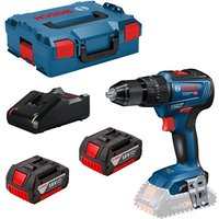 Akku-Schlagbohrschrauber gsb 18V-55, 2x 3.0Ah gba und Ladegerät in l-boxx - Bosch von Bosch