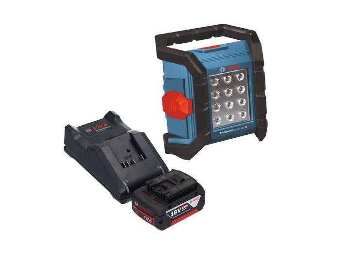 Bosch Professional Baustrahler GLI 18V-1200 C Professional 18 V 1200 lm + 1x Akku 5,0 Ah + Lader Bosch Professional Baustrahler GLI 18V-1200 C Professional 18 V 1200 lm + 1x Akku 5,0 Ah + Lader von Bosch
