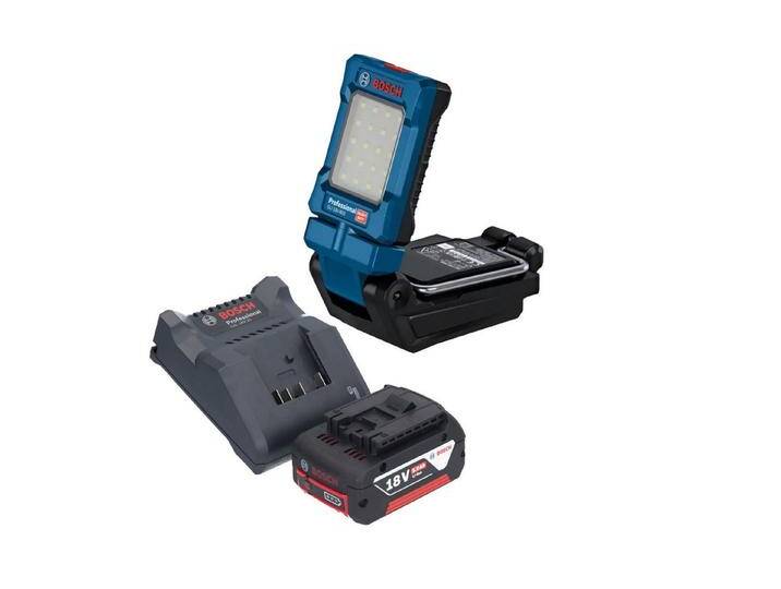 Bosch Professional Baustrahler GLI 18V-800 Professional 18 V 800 lm + 1x Akku 5,0 Ah + Ladegerät Bosch Professional Baustrahler GLI 18V-800 Professional 18 V 800 lm + 1x Akku 5,0 Ah + Ladegerät von Bosch
