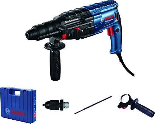 Bosch Professional Bohrhammer GBH 240 F (mit SDS plus, 790 W, inkl. Zusatzhandgriff, SDS plus Schnellwechselfutter, Tiefenanschlag, Handwerkerkoffer) von Bosch Professional