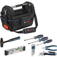 Bosch Professional - Bosch Werkzeug-Set Werkzeugtasche gwt 20 und Handwerkzeug-Set Professional von Bosch Professional