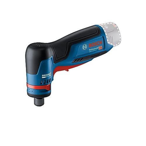 Bosch Professional 12V System Geradschleifer GWG 12V-50 S (bürstenloser Motor, hohes Drehmoment, Gasgebeschalter und 5 Drehzahlstufen) von Bosch Professional