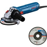 Bosch Winkelschleifer GWS 12-125, incl. Schruppscheibe, Zubehör, Karton von Bosch Professional