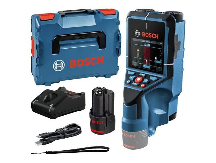 Bosch Professional Leitungsortungsgerät Wallscanner, Ortungsgerät D-tect 200 C mit 1x Akku 2 Ah - in L-BOXX 136 Bosch Professional Leitungsortungsgerät Wallscanner, Ortungsgerät D-tect 200 C mit 1x Akku 2 Ah - in L-BOXX 136 von Bosch