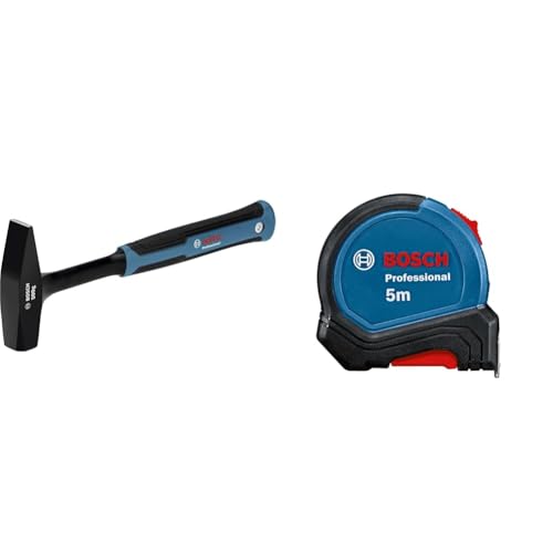 Bosch Professional Schlosserhammer (DIN 1041) + 5m Maßband - Amazon Exclusive Set von Bosch Professional