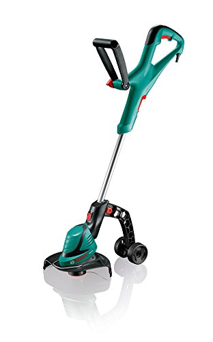 Bosch Rasentrimmer ART 27 mit Rollen, Schnittbreite 27 cm, Griff verstellbar 80 – 115 cm 06008 A5300 von Bosch Home and Garden