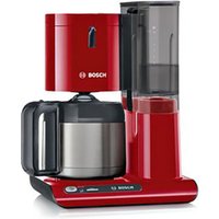 Bosch Haushalt Thermo Styline Kaffeemaschine ROT Fassungsvermögen Tassen=12 Isolierkanne von ROT