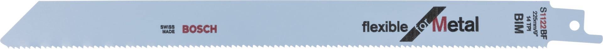 Bosch Säbelsägeblatt S 1122 BF Flexible for Metal 2 Stück von Bosch