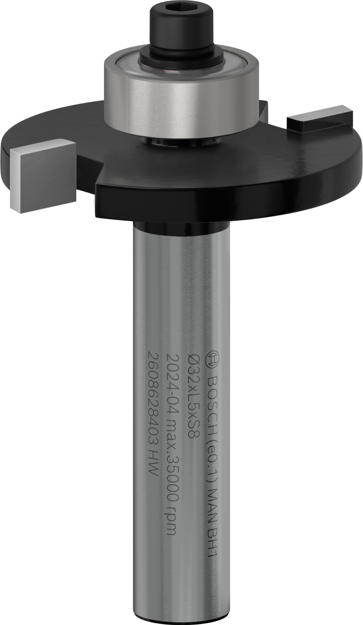 Bosch Scheibennutfräser 8 mm D1 32 mm L 5 mm G 51 mm von Bosch