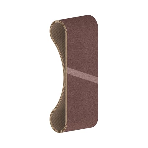 Bosch 3x PRO Paint on Wood and Hardwood X440 Schleifband für Schleifer (für Farbe auf Holz, Hartholz, 100 x 610 mm, Körnung 40, Professional Zubehör Bandschleifer) von Bosch Professional