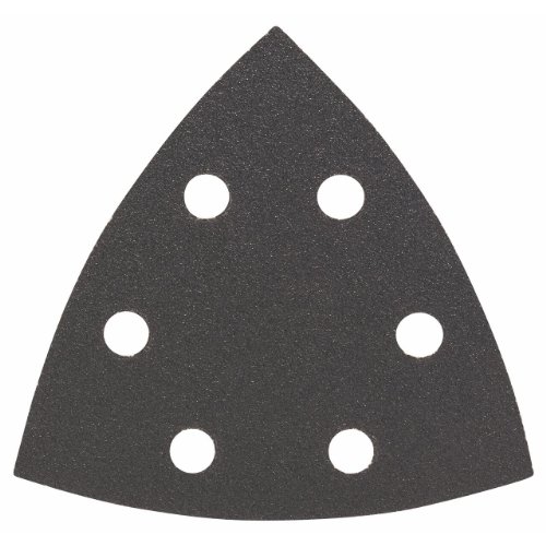 Bosch Accessories Bosch Professional Schleifblatt für Dreieckschleifer und Multi-Cutter (5 Stück, 93 mm, Körnung 120, F355) von Bosch Accessories