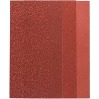 Bosch Schleifblatt-Set für Schwingschleifer, 25-teilig, ungelocht, 93 x 230 mm, 60-240 von Bosch