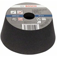 Schleiftopf, konisch-Stein/Beton 90 mm, 110 mm, 55 mm, 54 - Bosch von Bosch