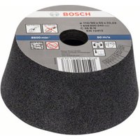 Bosch Schleiftopf konisch-Stein/Beton 90 mm 110 mm 55 mm 36 von Bosch