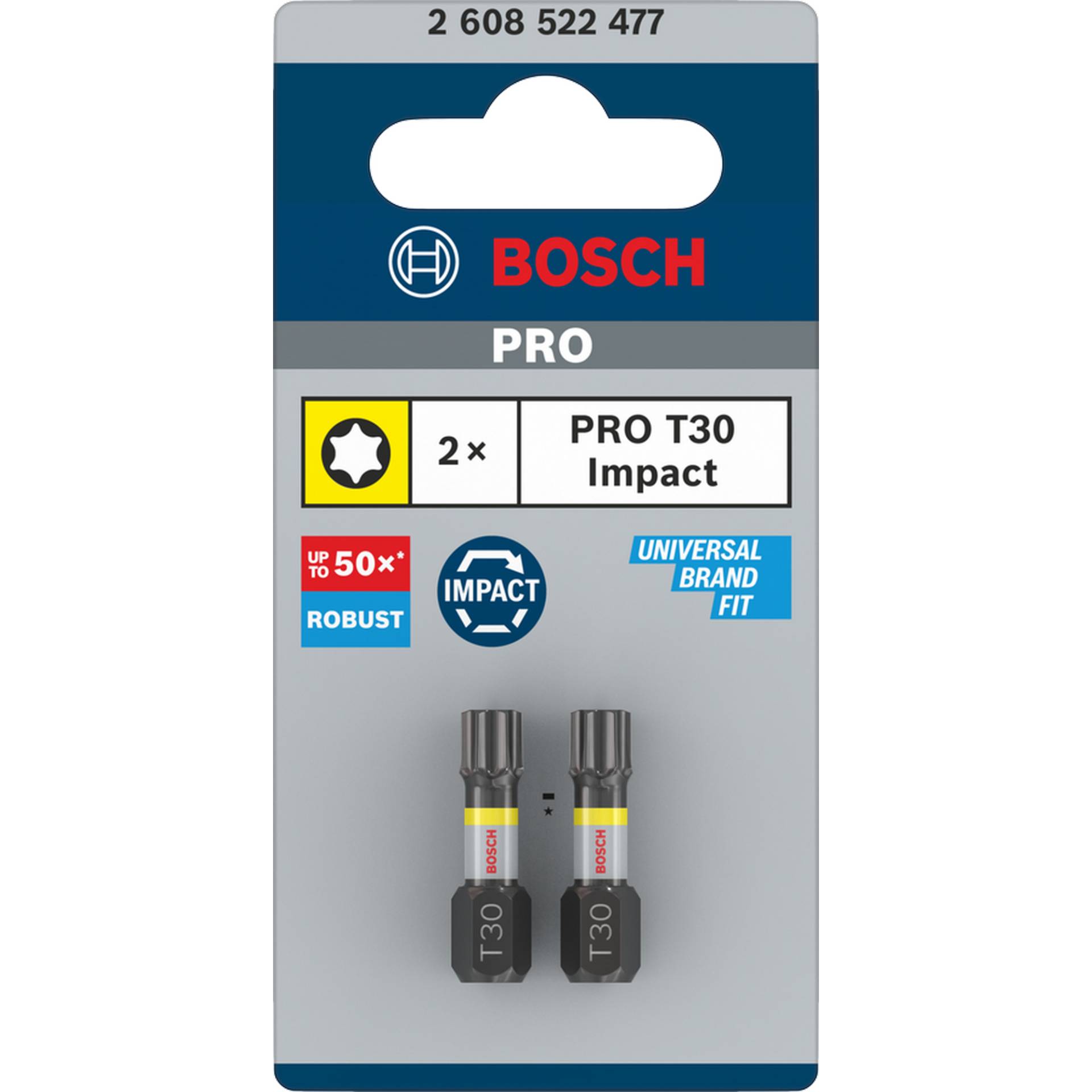 Bosch Schrauberbit 'Pro Torx Impact' T30, 25 mm 2-teilig Bosch Schrauberbit 'Pro Torx Impact' T30, 25 mm 2-teilig von Bosch