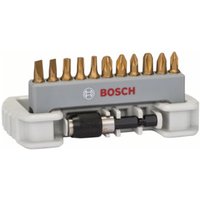 Bosch Schrauberbit-Set Max Grip 11-teilig PH PZ T, S Schnellwechselhalter von Bosch