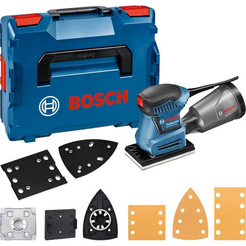 Bosch Schwingschleifer 'GSS 160 Multi Professional' 180 W, inklusive Zubehör und L-BOXX 136 von Bosch
