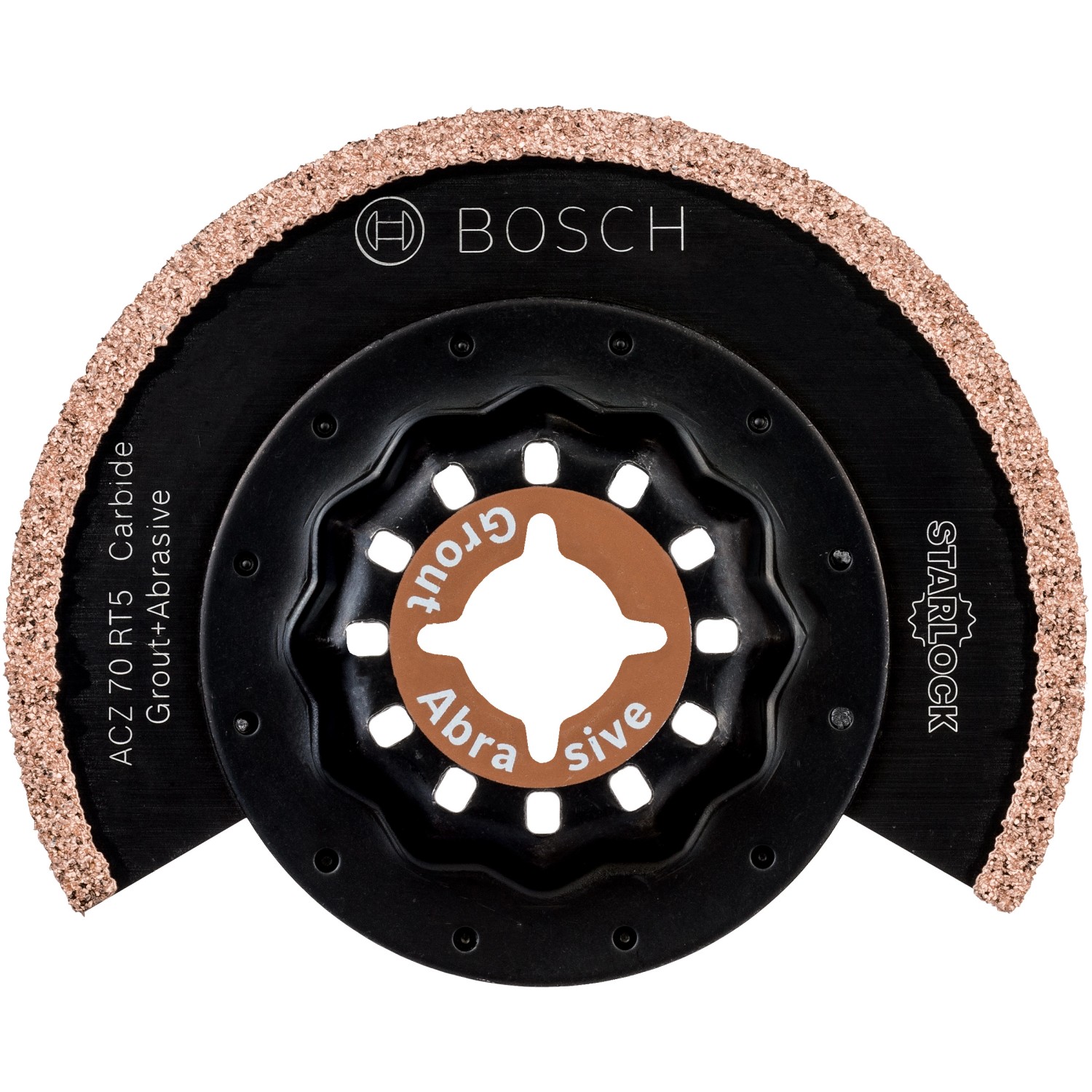 Bosch Segmentsägeblatt ACZ 70 RT5 m. Körnung für Multifunktionswerkzeuge Ø 70 mm Bosch Segmentsägeblatt ACZ 70 RT5 m. Körnung für Multifunktionswerkzeuge Ø 70 mm von Bosch