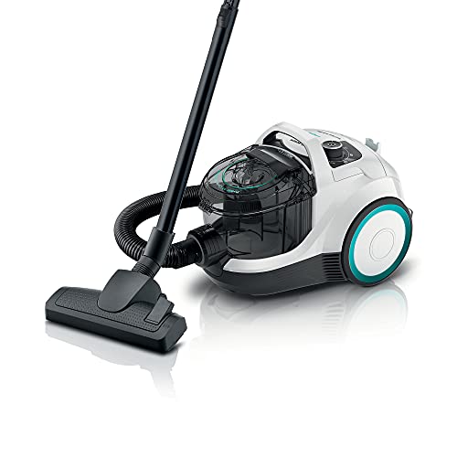 Bosch Serie 4 BGC21HYG1, Beutelloser Schlitten-Staubsauger, Weiß, 550 watts von BOSCH