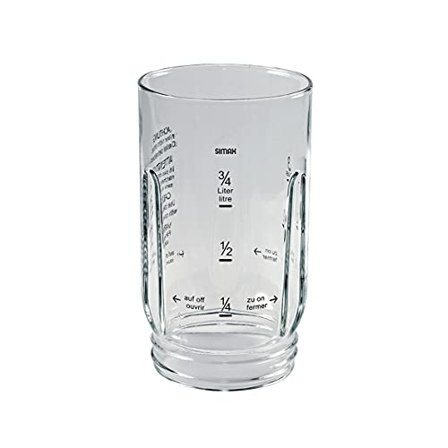 Bosch Siemens 081169 00081169 Glas Behälter Becher Aufsatz z.T. MICROTRONIC PROFI45 PROFIMIXX47 MUM4 MUZ4 Küchenmaschine Mixer auch 00080061 Bosch Siemens 081169 00081169 Glas Behälter Becher Aufsatz z.T. MICROTRONIC PROFI45 PROFIMIXX47 MUM4 MUZ4 Küchenmaschine Mixer auch 00080061 von Bosch