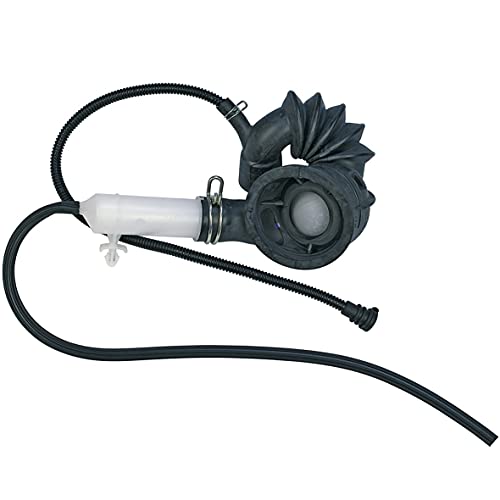 Bosch Siemens 480442 ORIGINAL Gummibalg Saugschlauch Faltenbalg Formgummischlauch Gummi mit Ökoverschluss und Entleerungsschlauch Waschmaschine auch Neff Balay Constructa von Bosch