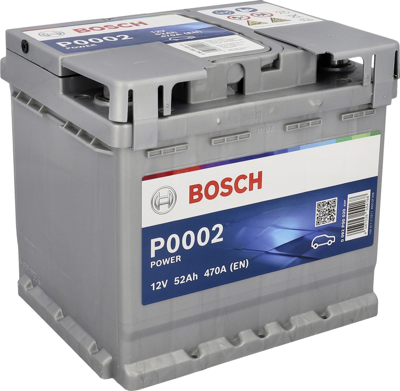 Bosch Starterbatterie SLI 52Ah 470A PowerLine von Bosch