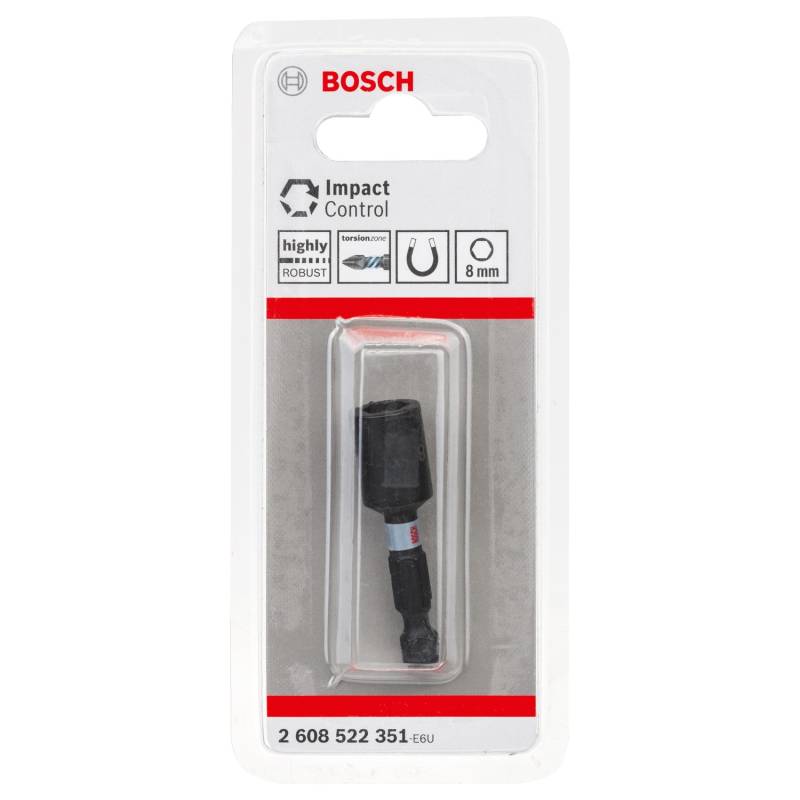 Bosch Steckschlüssel Impact Control 50 mm SW 8 mm von Bosch PRO